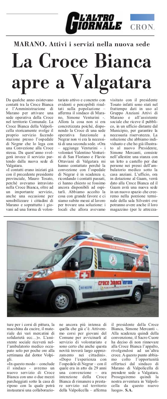 CROCE BIANCA